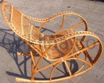 Fotel bujany z wikliny J018
