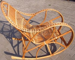 Fotel bujany z wikliny J018